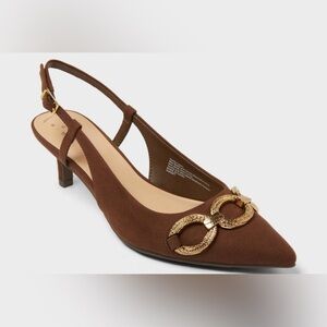 Target•Tabitha Oversized Chain Sling
Back HeelsA New Day™ Brown 7.5•NWT